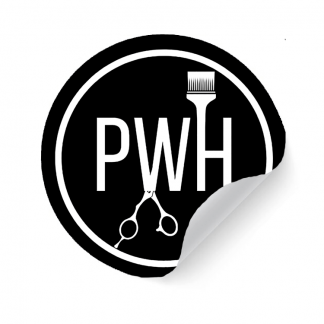 Paul Watts Hairdressing Logo Sticker